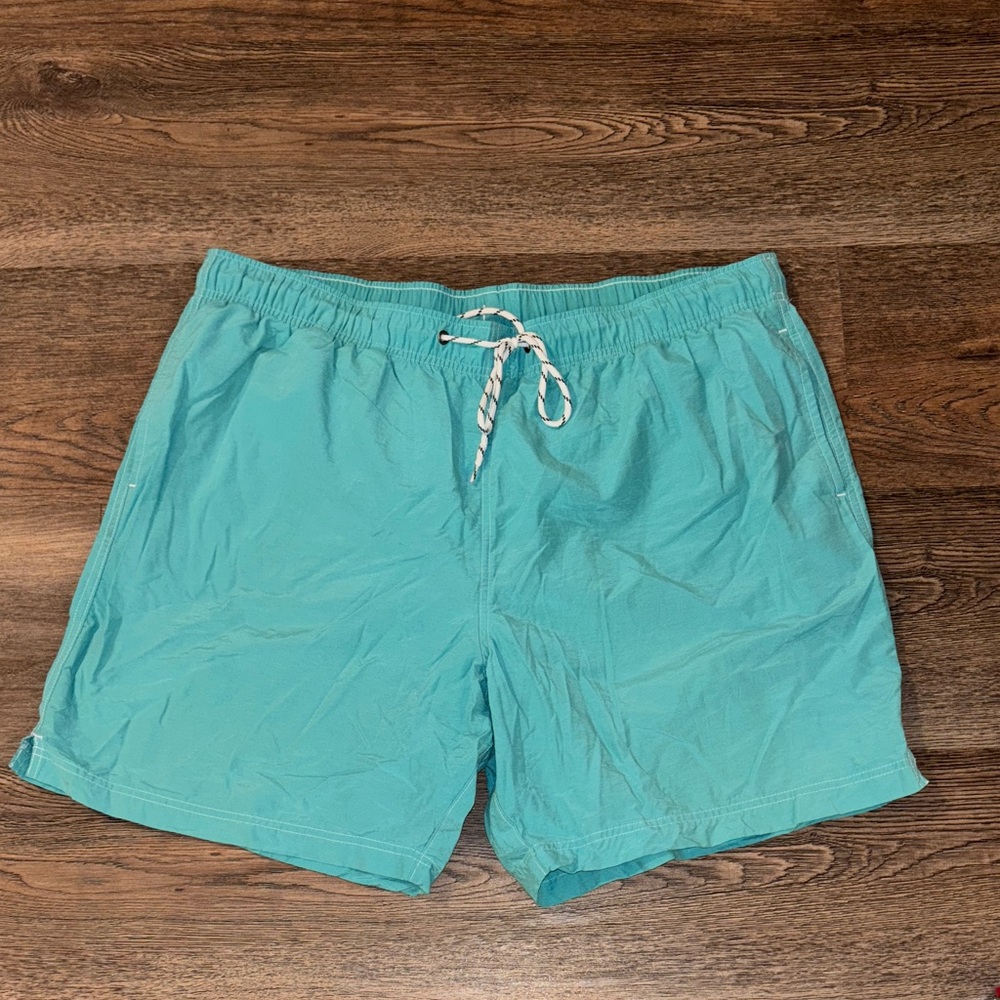 Roundtree & Yorke Swimwear Men's Teal Swim Shorts size XXL